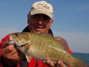 Tony Puccio fishing pro, guide and radio talk show host.